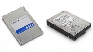 Hard Disk Storage (SSD or HD)